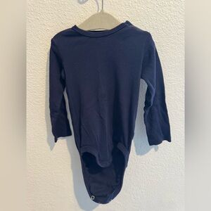 H&M Dark Blue Long Sleeve Kids Tee